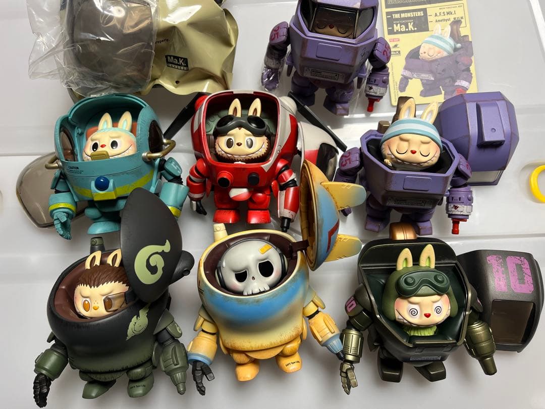 ポップマートTHE MONSTERS×横山宏 Ma.k. ラブブ