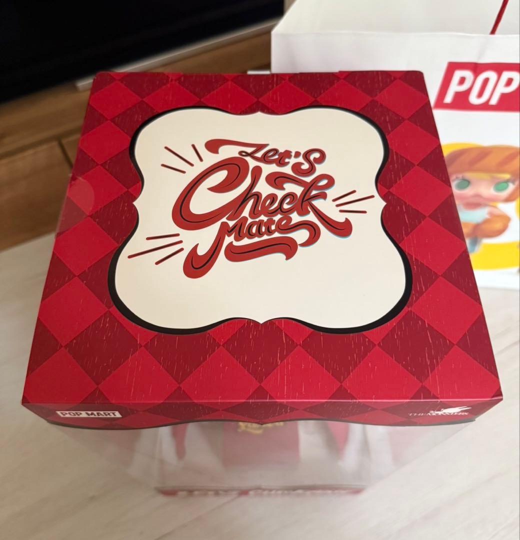 正規品 POPMART ラブブ CheckMate チェックメイトぬいぐるみ
