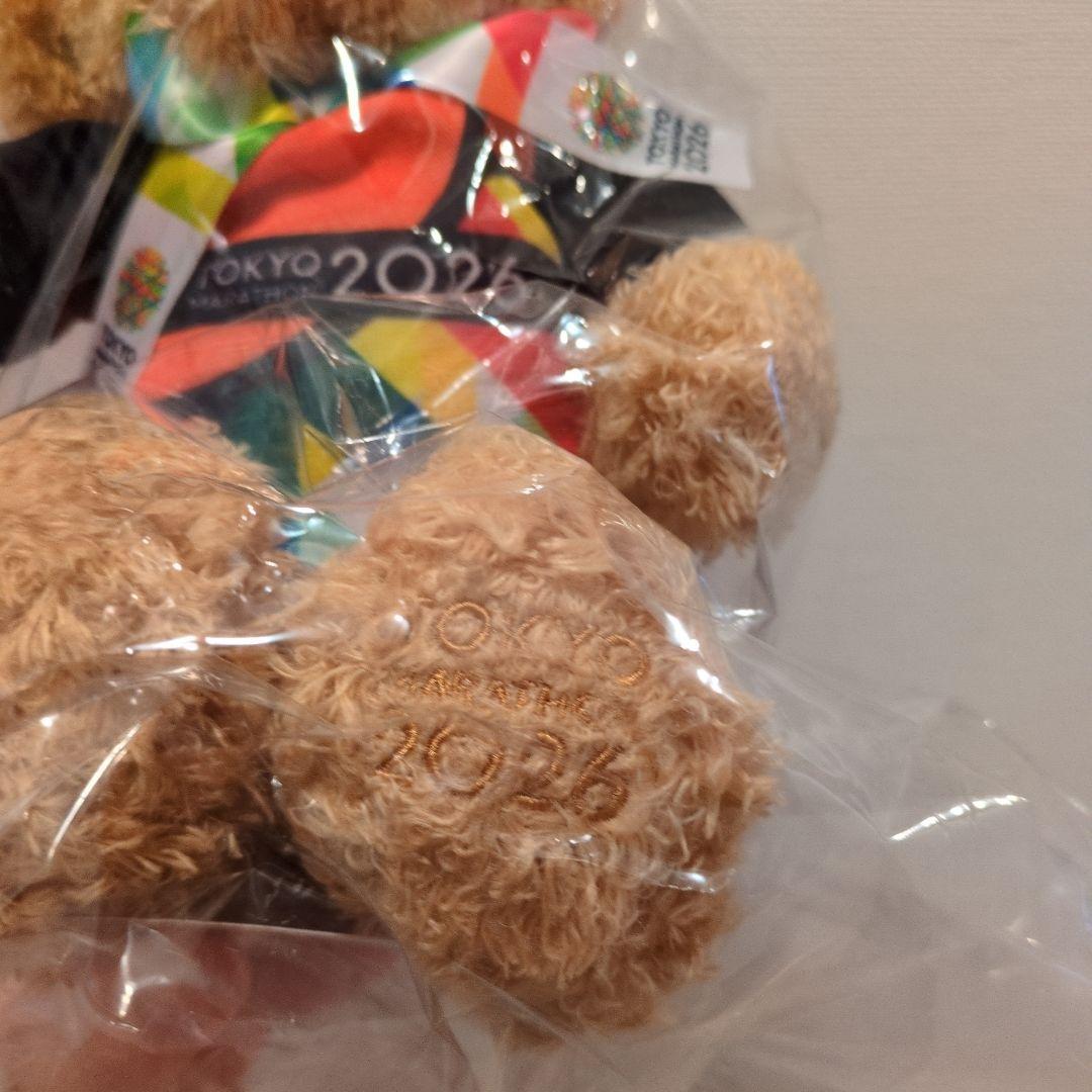新品未使用　東京マラソン2026　テディベア　ぬいぐるみ　即購入可