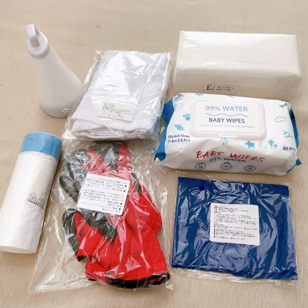 新品 47点 防災セット 非常用持ち出し袋 リュック 簡易トイレ