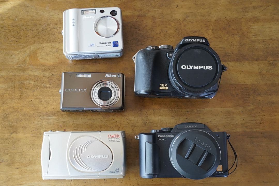 デジカメ 5台 ジャンクセット