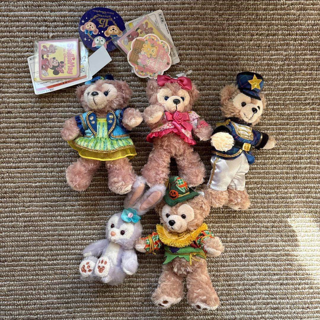 ダッフィー　シェリーメイ　ステラルー　ぬいぐるみ等　まとめ売りセット