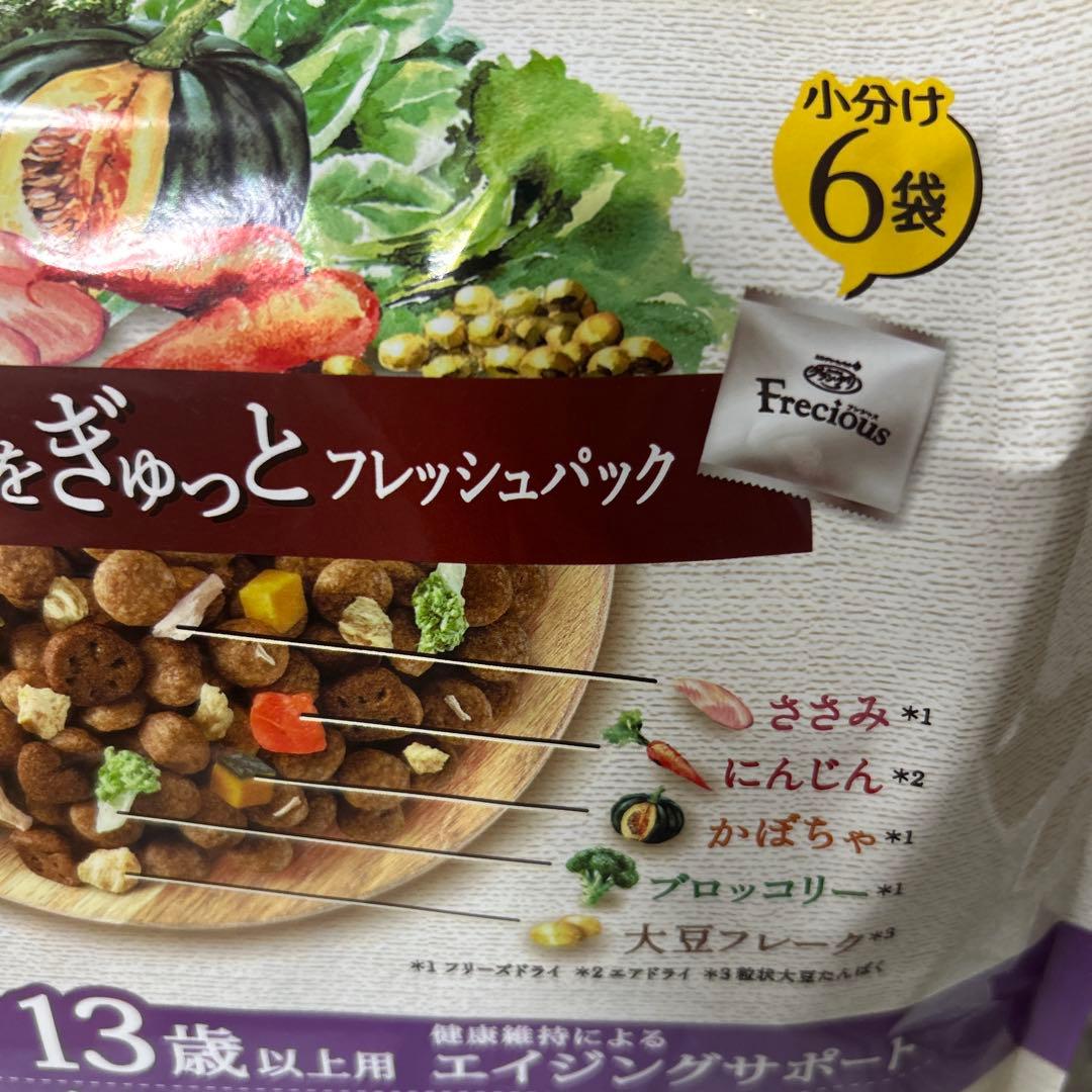 フレシャス １３歳以上用　エイジングサポート チキン＆ビーフ入り3キロx4