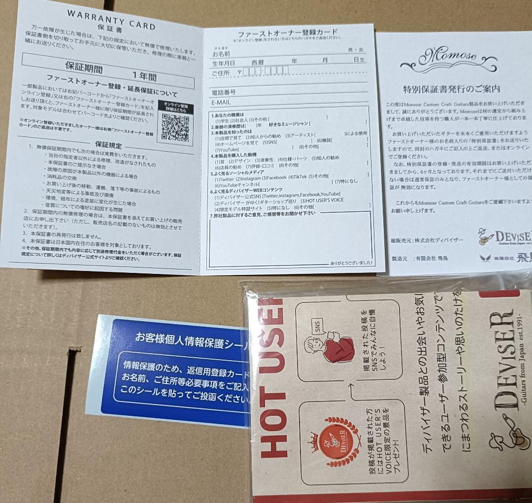 ギター momose mt2-std