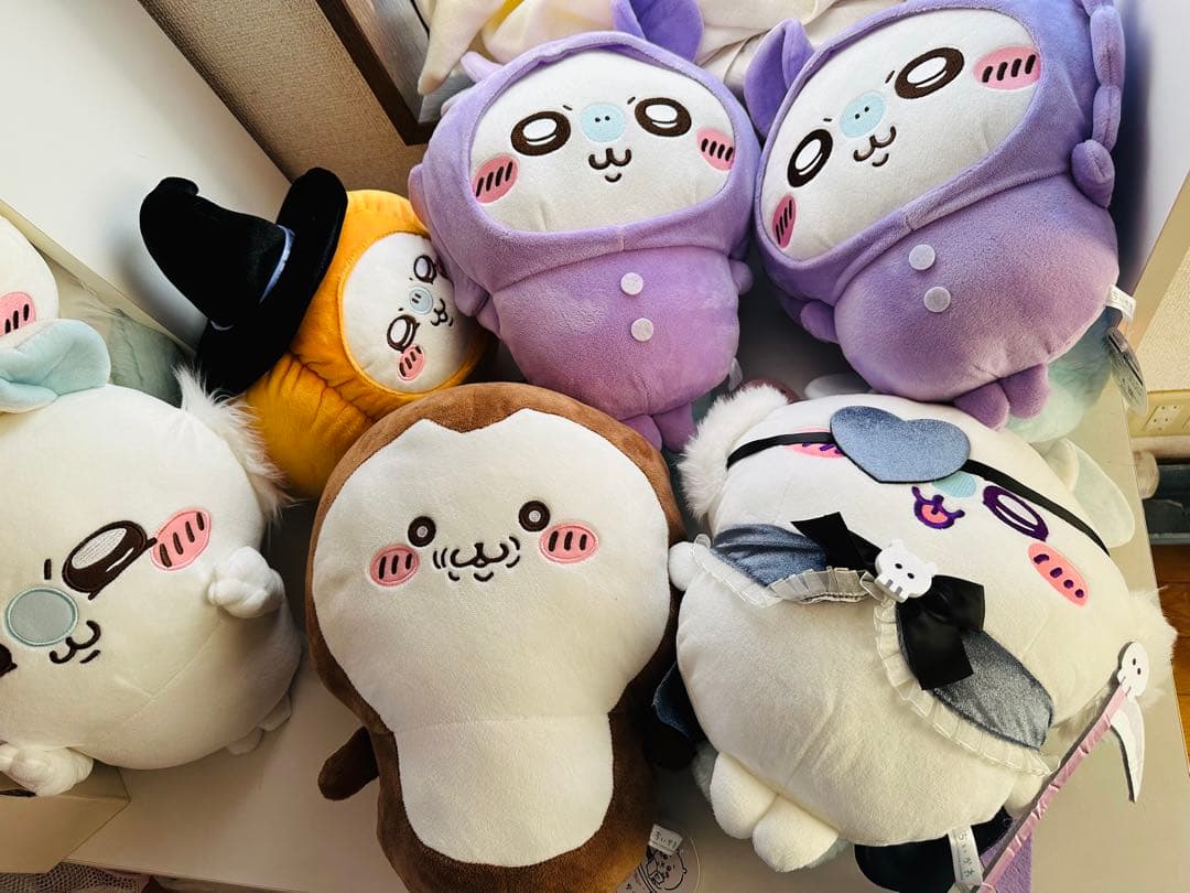 ちいかわ モモンガ カブトムシ ぬいぐるみ 9点まとめ売り