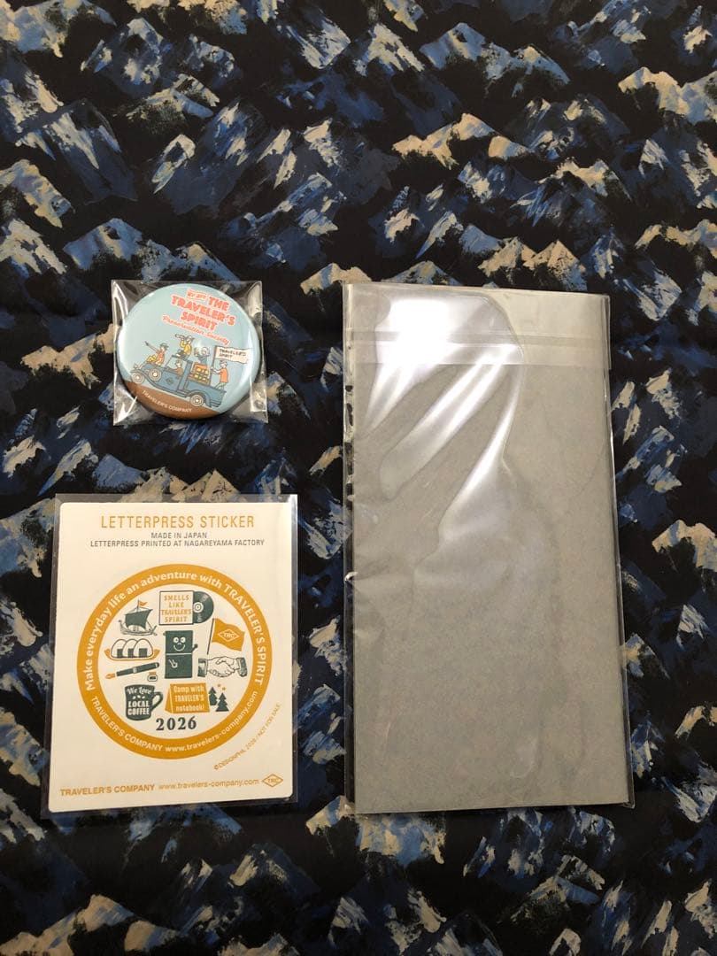 トラベラーズノート 2026 新春くじ 非売品リフィル マグネット ステッカー