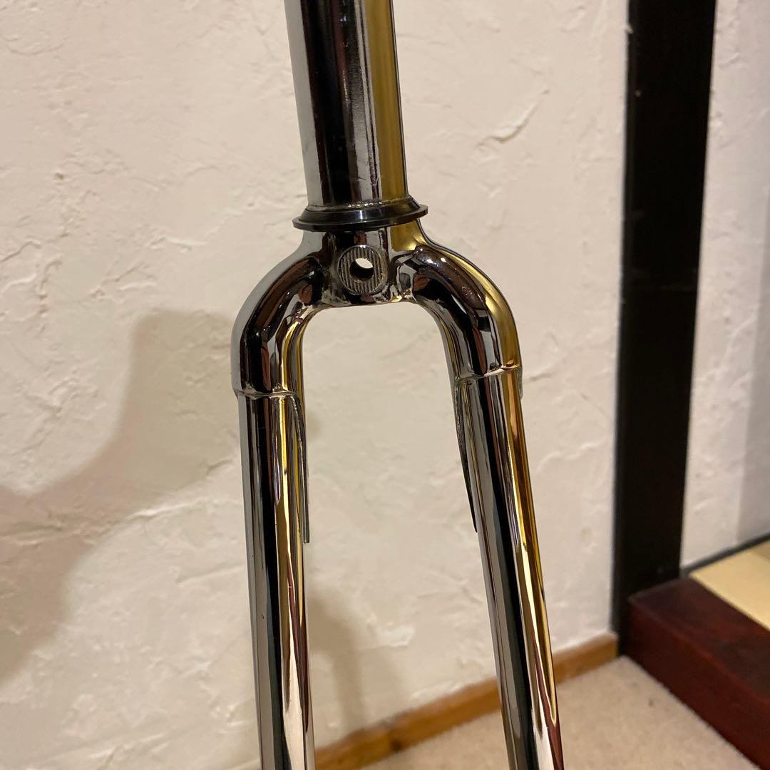 【希少】700c クロモリ ストレートフォークwbase ピストリーダーバイク