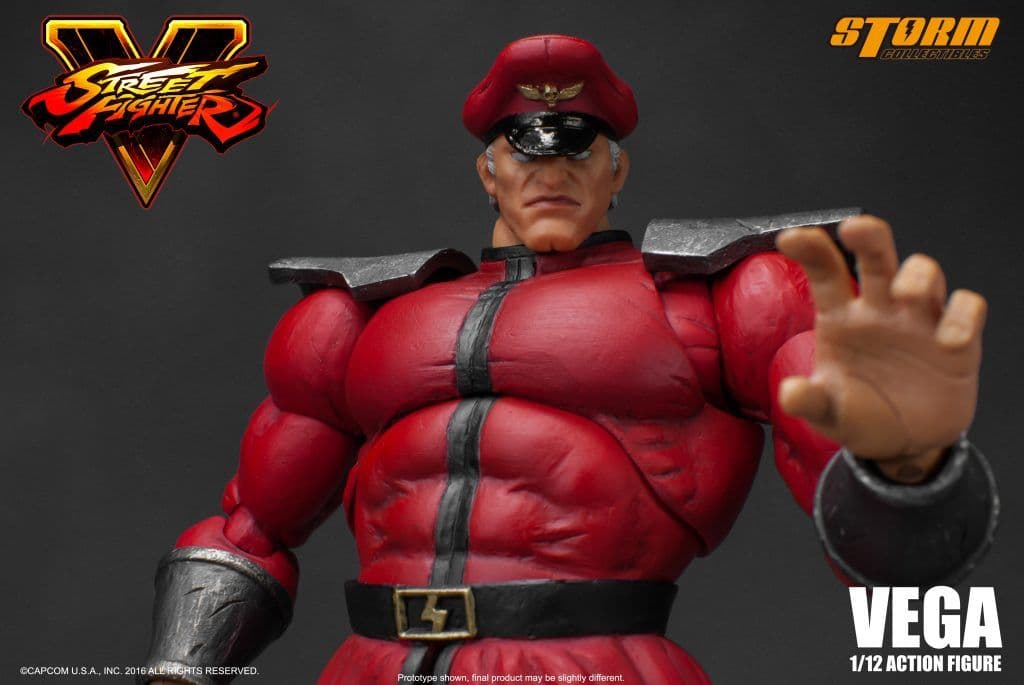 開封品 ストームコレクティブルズ ベガ 赤 ストリートファイター