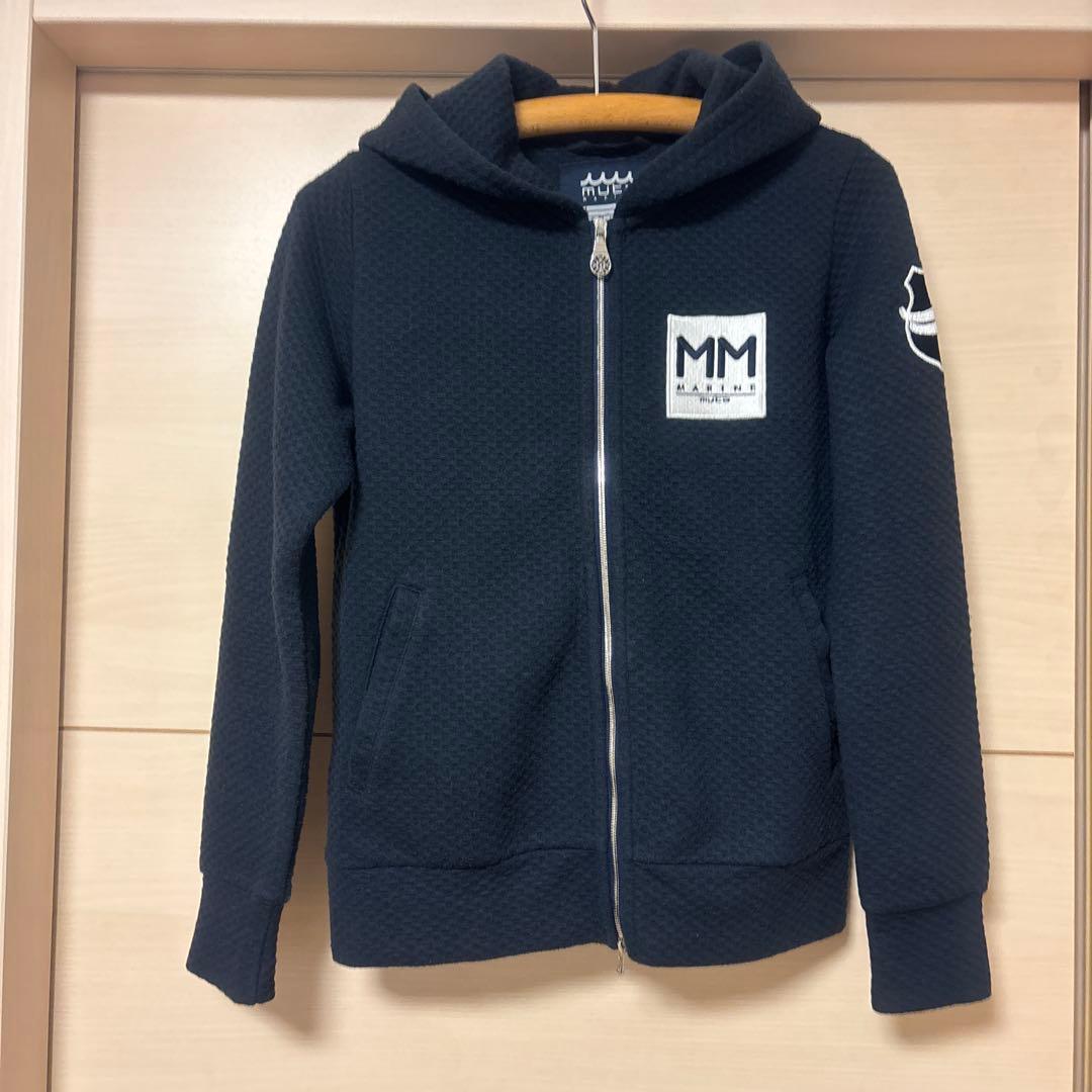 MM MARINE フード付きセーター ネイビー