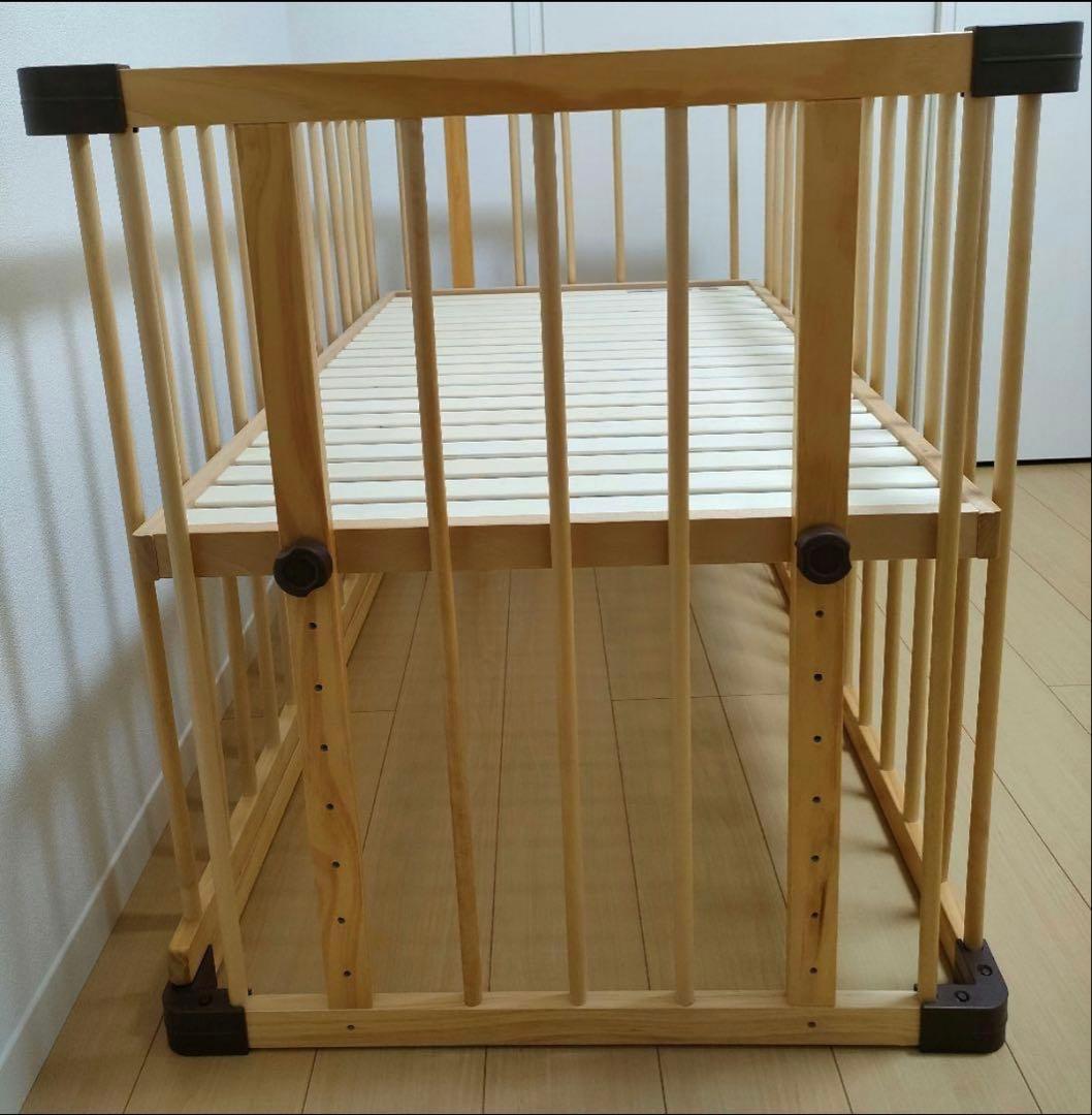 こもも様【ベビーベッド】ファルスカ　ベッドサイドベッド03