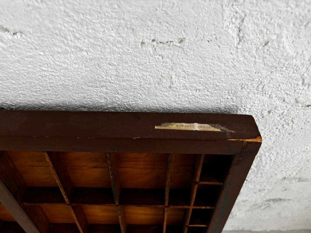 プリンタートレイ/アンティーク/木製トレイ大きめ