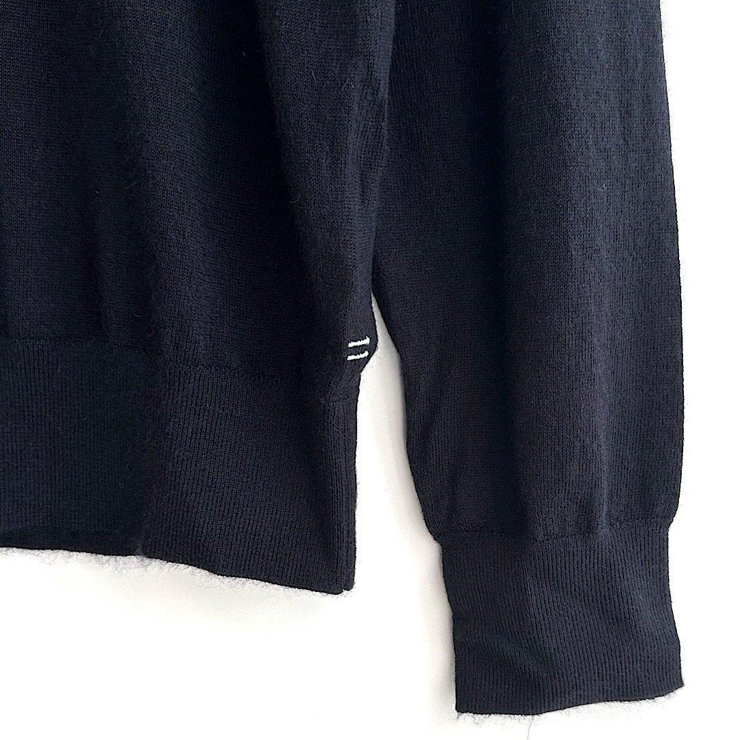 454 パーリーゲイツ 定価41,800円 カシミヤ100％ ニット 紺 0 S