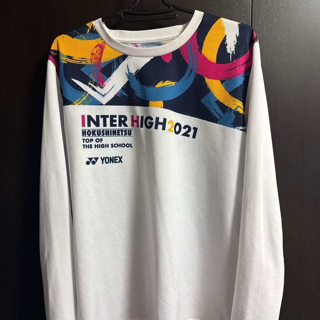 YONEX INTER HIGH 2021 ロンＴOサイズ【売り切り限定価格‼️】