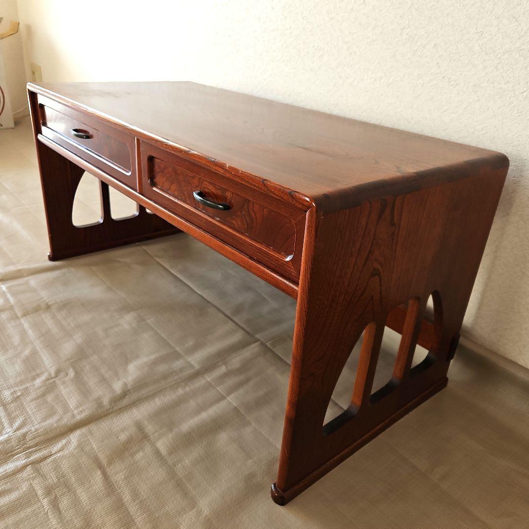レトロ　文机　座卓　和モダン　木製　チェスト　引き出し　和風　花台　作業台