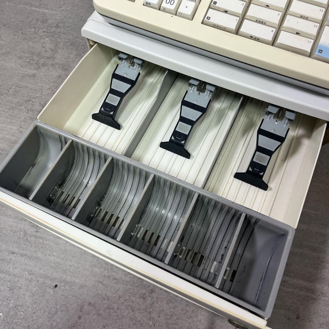 カシオ CASIO レジスター 15部門 TE-2300 ホワイト 店舗用品