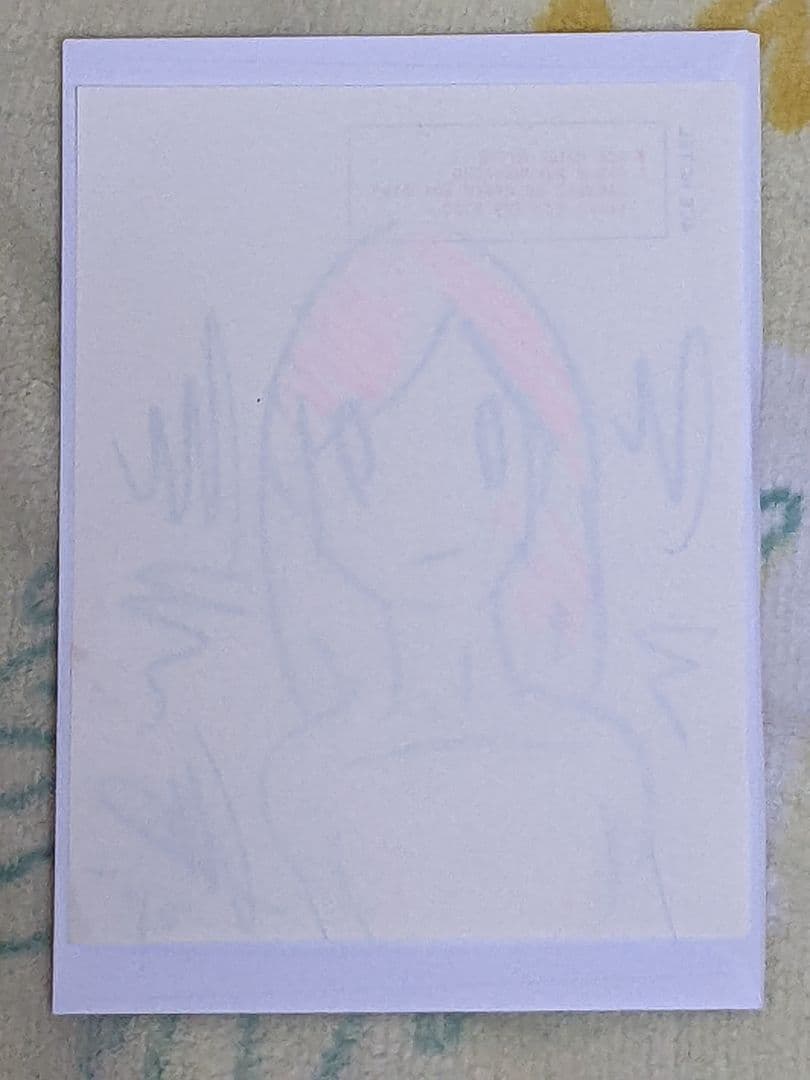 天野タケル 直筆カラードローイング原画