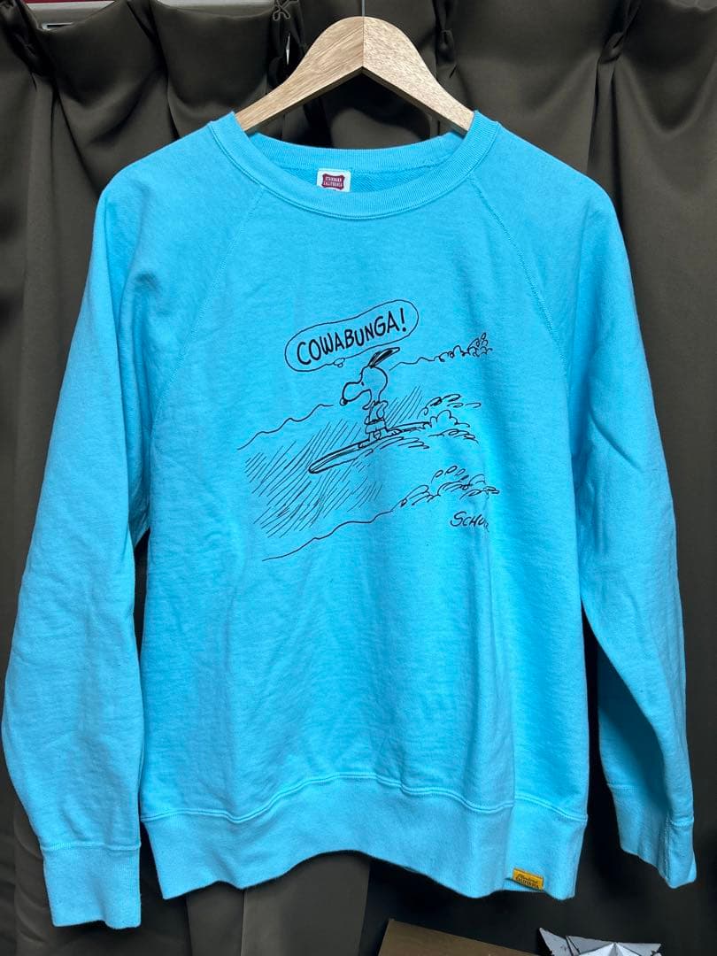 スタンダードカリフォルニア　スタカリ　スヌーピー スウェット木村拓哉スプルース