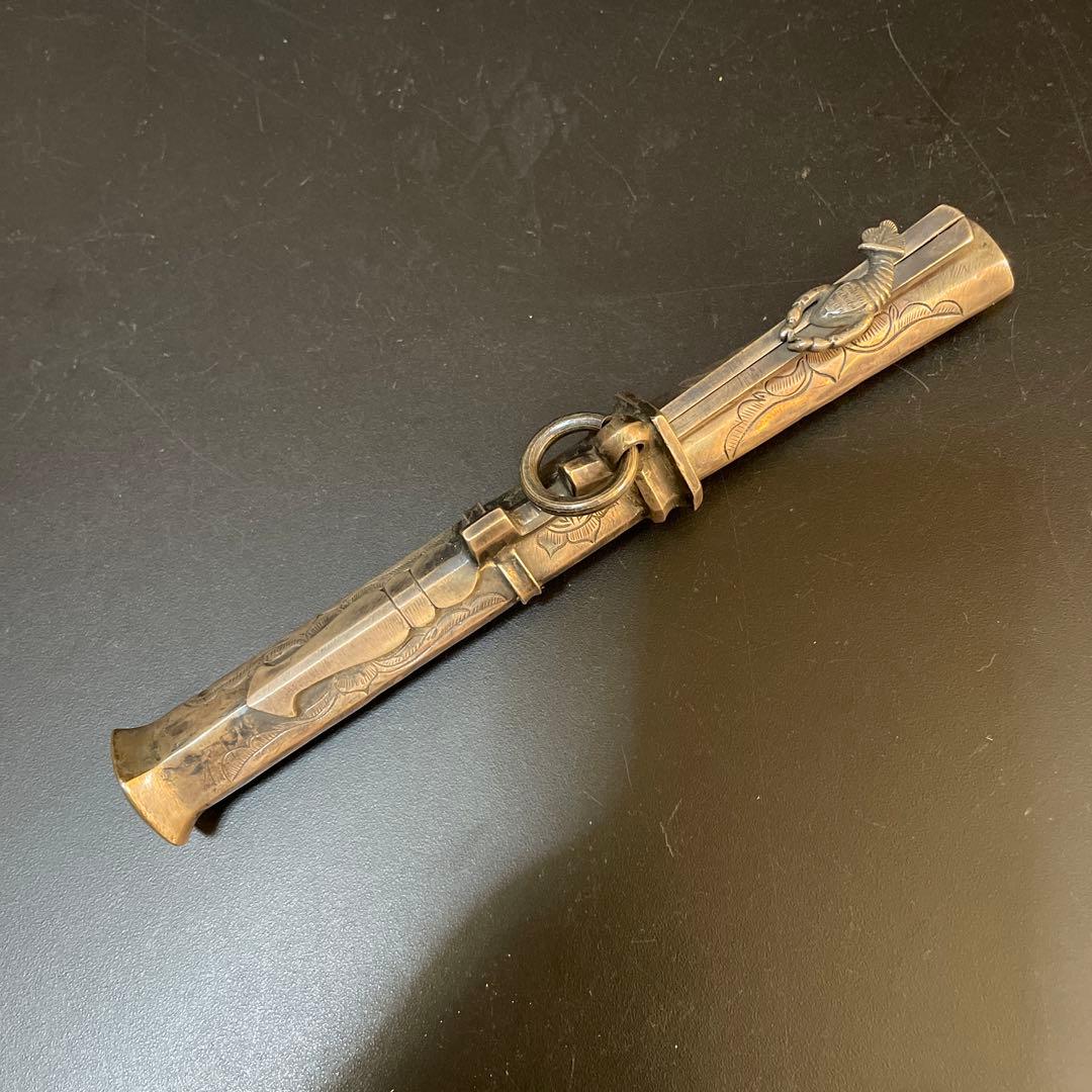 時代　李朝　超銀　銀箸ペーパーナイフ　銀箸ナイフ