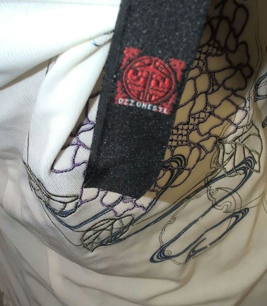 OzzOneste 和チャイナ ホルターネック ジップアップキャミソール