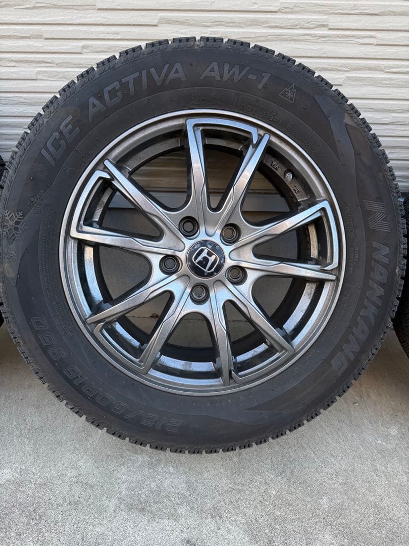16インチ スタッドレスタイヤ・ホイールセット　オデッセイRC1