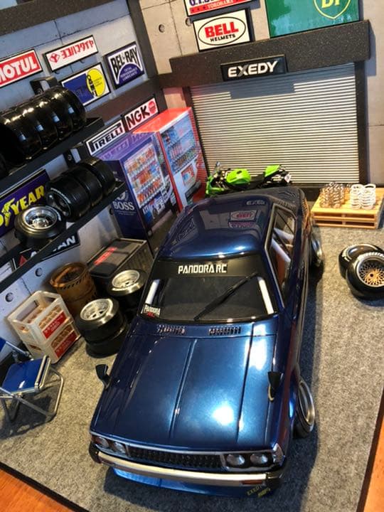 ラジコン　1/10ガレージ制作(受)