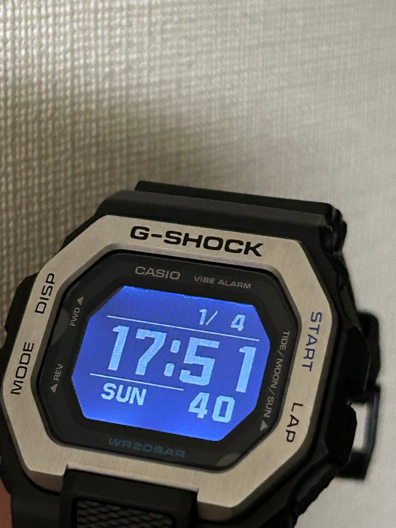 ジーショック G-SHOCK GBX-100 タイドグラフ　スマホ連携モデル