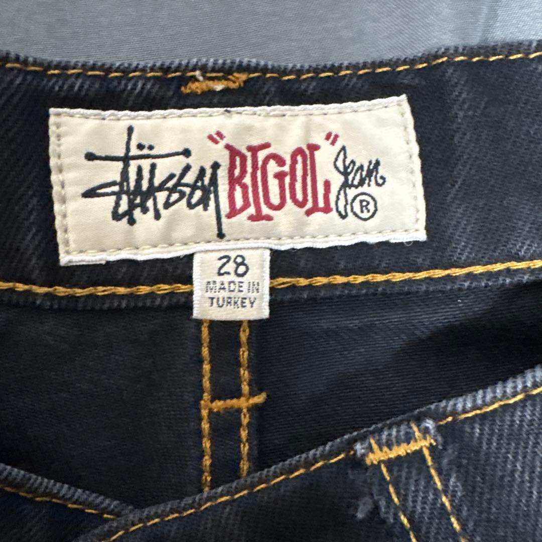 Stussy BIGOL ダークブルーデニム 28