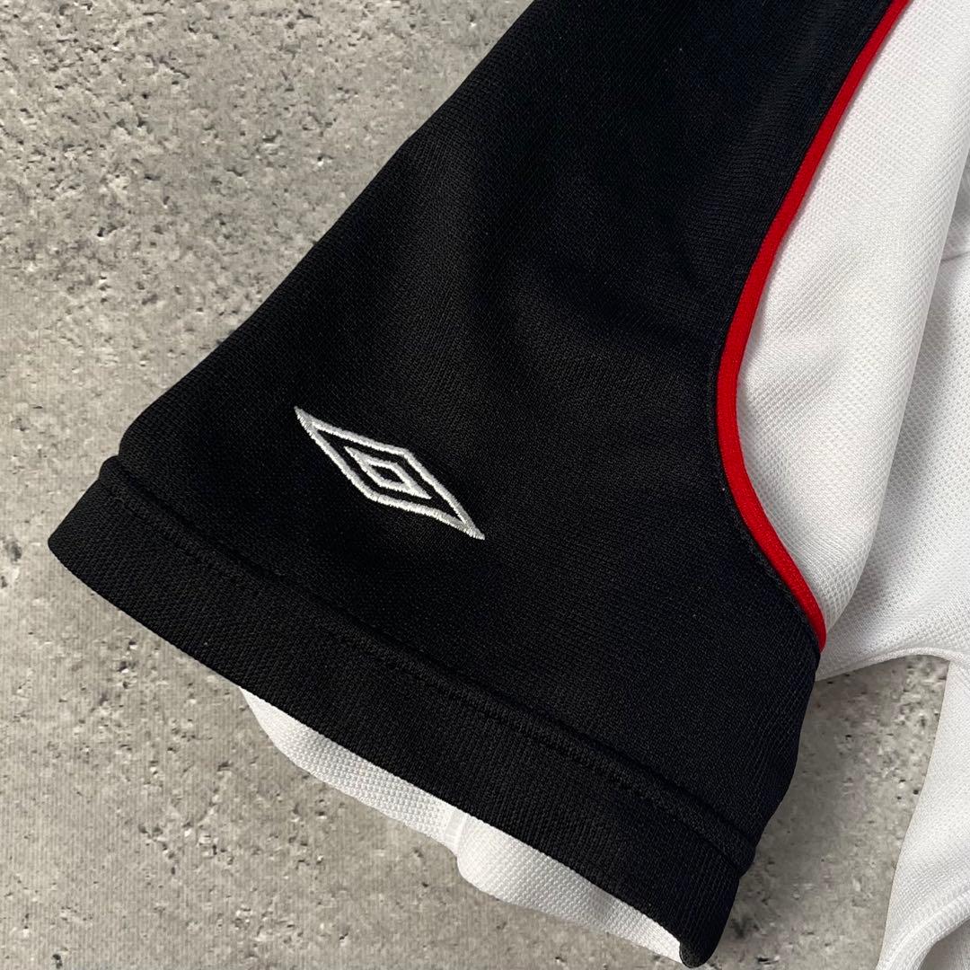 90s UMBRO マンチェスターユナイテッド メッシュTシャツ ゲームシャツ