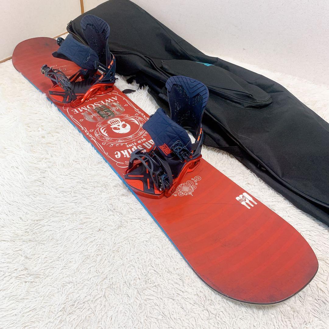 Elan Spike 152 サロモン シャドー M スノーボード３点セット