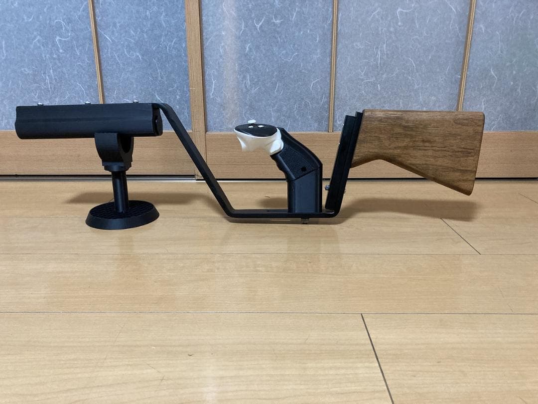 クレー射撃トレーニング銃（くるみ材・ウェイト100g×4個込み）