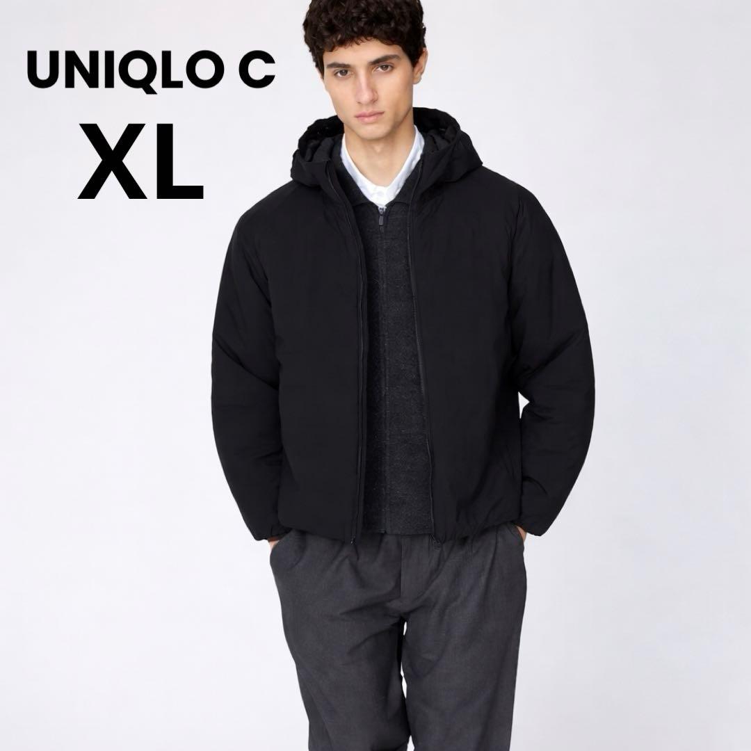 【新品✨タグ付】UNIQLO C パフテックパーカ ブラック XL 25年モデル