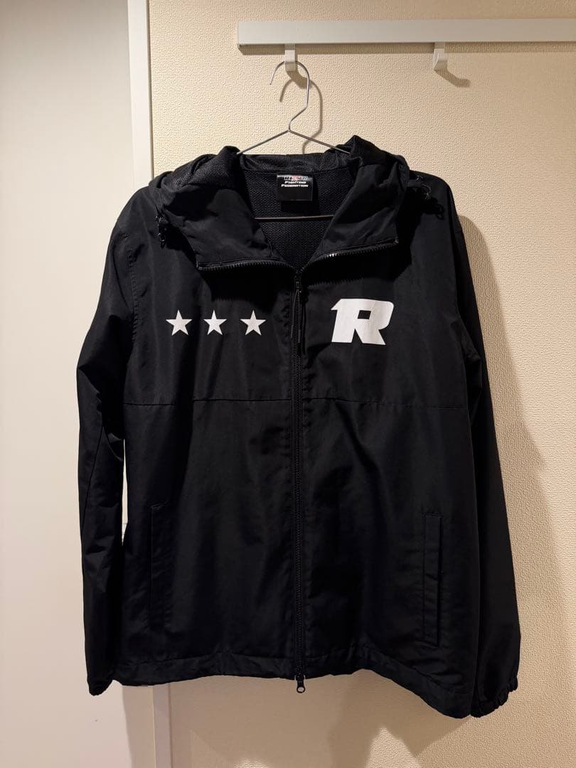 RIZIN フード付きジャケット・パンツセット ブラック