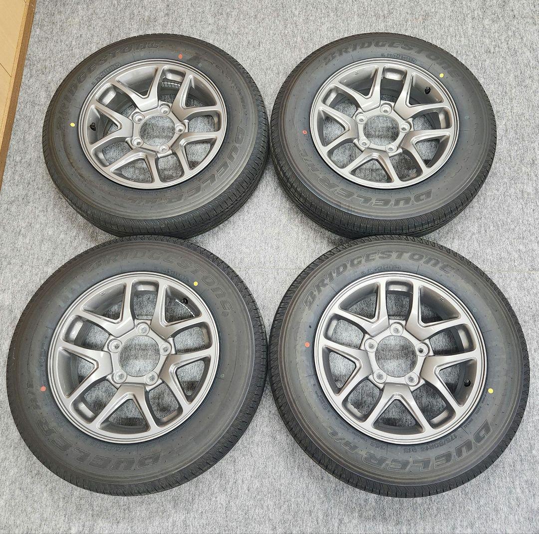 スズキジムニーJB64純正アルミホイール＆タイヤ 4本セット
