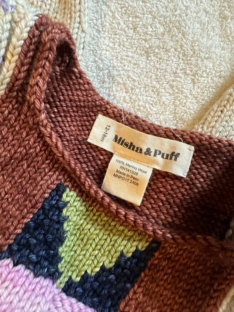 ロンパース・カバーオール Nova Quilt Overall Iris Confetti 12-18m