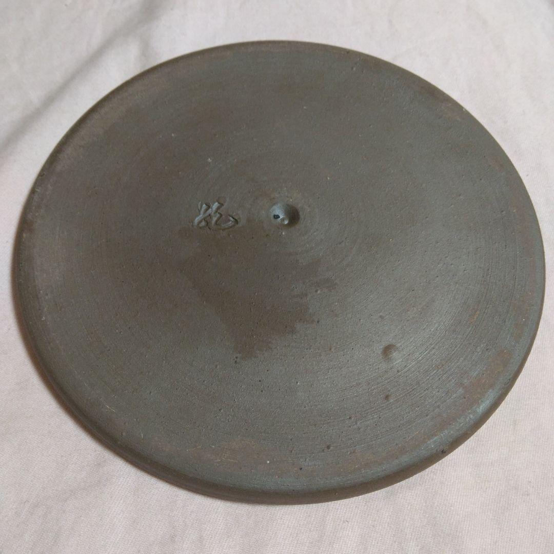 備前焼　作家物　桜の灯り