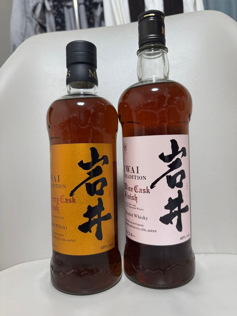 [限定値下げ] 岩井ウイスキー シェリー & 岩井ワインカスク