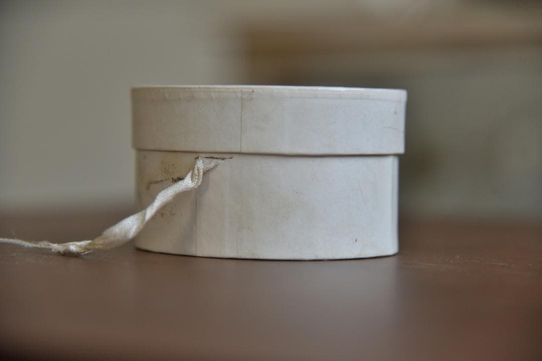 フランス アンティーク BERTEIL ハットボックス ミニサイズ ノベルティ