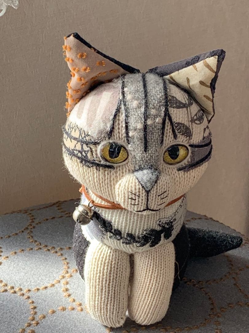 手作り猫ぬいぐるみ