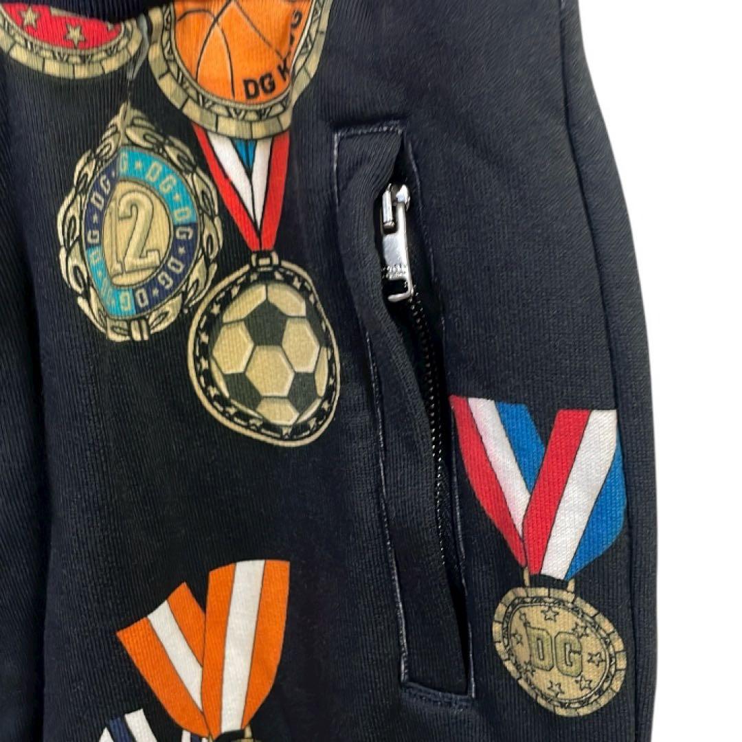 【美品】DOLCE & GABBANA ダークネイビーブルー パンツ 150