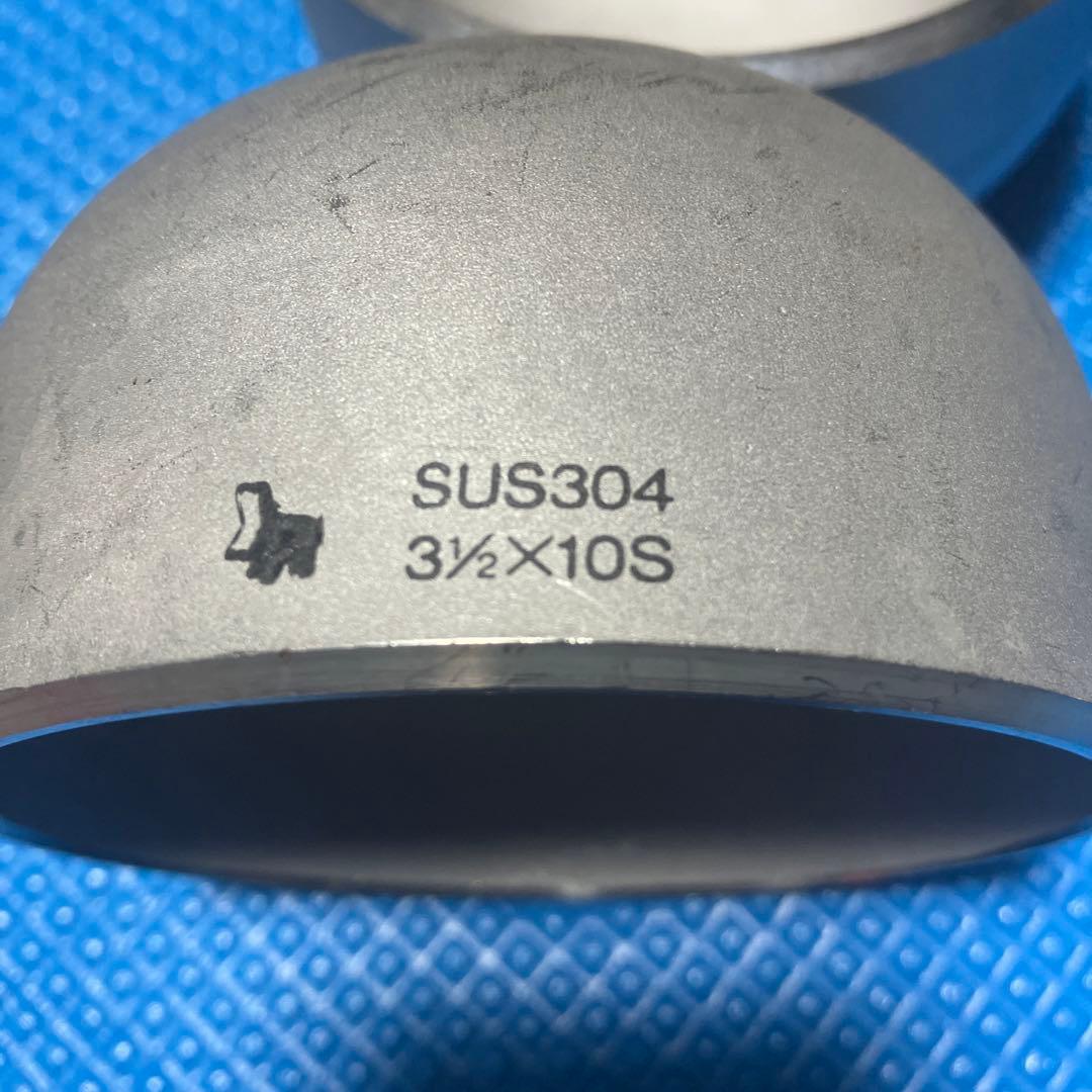 【4個】ステンレス溶接キャップ