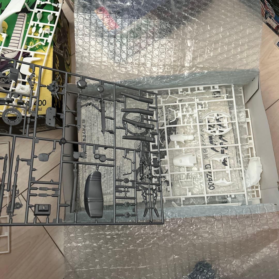 俺のマシンGPZ400 1/12スケール プラモデルジャンク