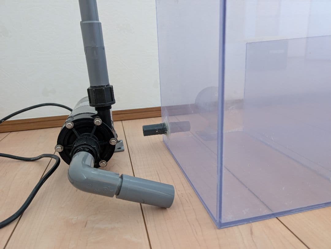 オーバーフロー水槽用 塩ビ製濾過槽