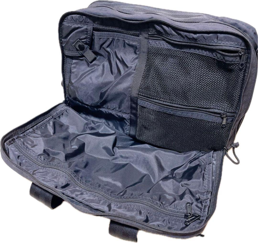 【たかたか】ブリーフィング ビジネスバッグ リュック 3way 大容量 黒