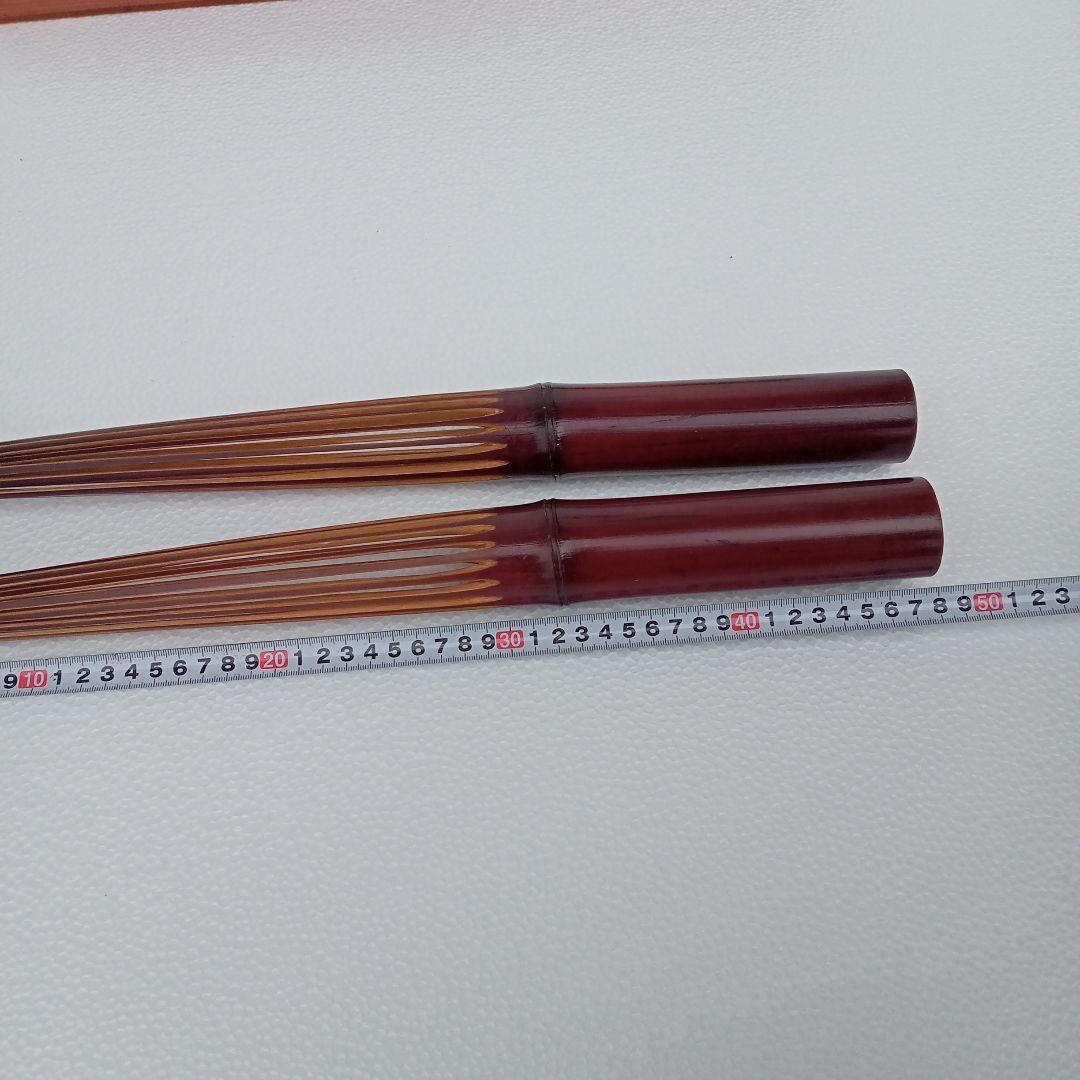 フラダンス用　竹製楽器プイリ(木箱ケース付)