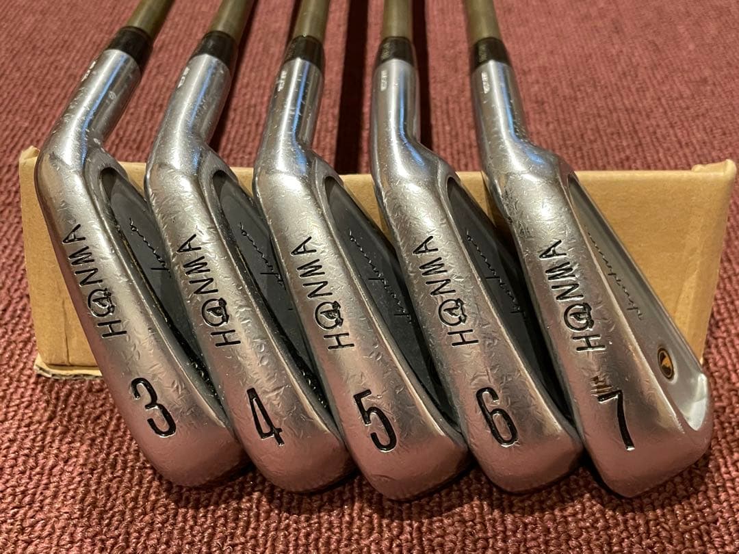 HONMA LB-708 10本セット アイアン 3〜11、S 星4 R-1