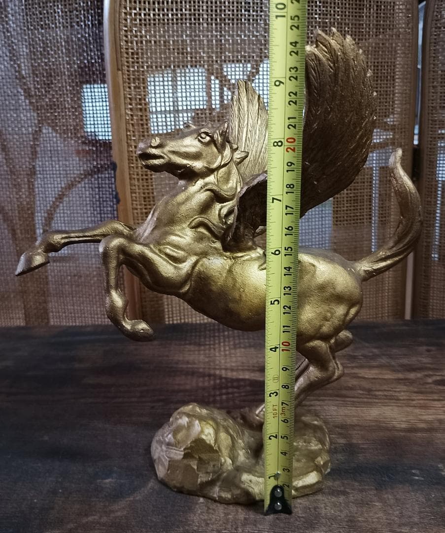 ペガサスの置物 888g 縁起物「成功」「繁栄」「名声」の象徴