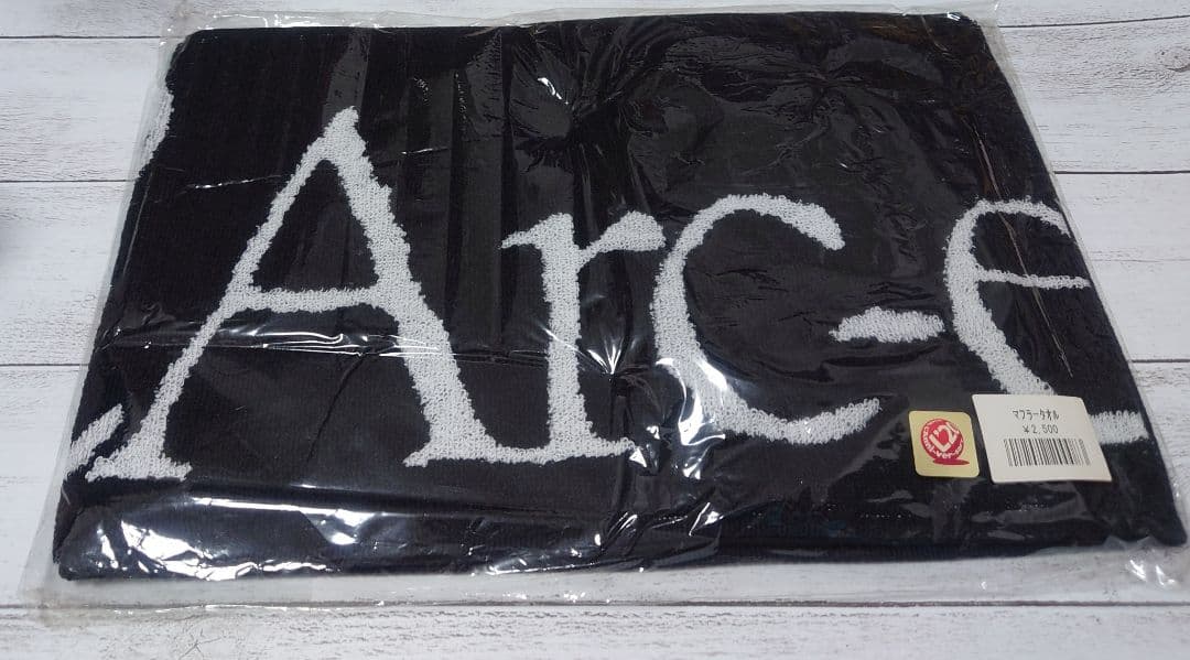 ラルクアンシエル マフラータオル 復刻初期ロゴver