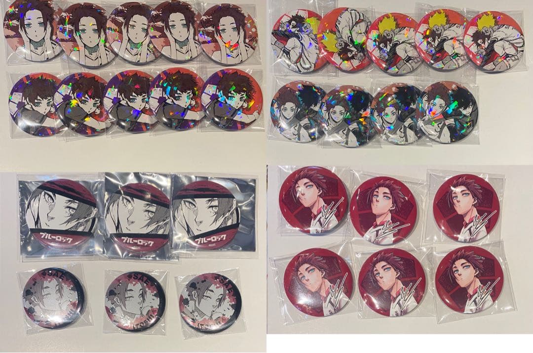 ブルーロック ブルロ 原作　缶バッジ　糸師冴　まとめ 31点セット