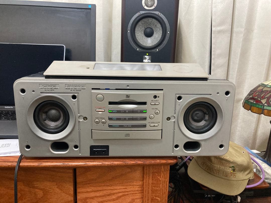 SONY ZS M5 MDラジカセ　スタジオモニター定番