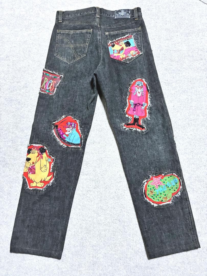 FICCE(フィッチェ) ヨシユキコニシ チキチキマシン ブラックデニム 美品